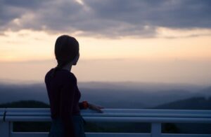Mountain views expand your time at the spiritual retreat center.