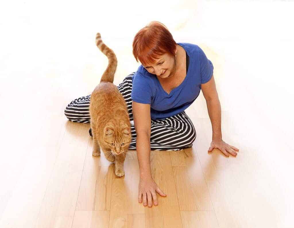 lavinia with cat