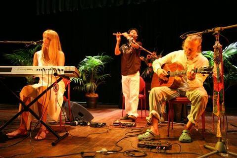 Deva Premal and Miten and Manose. kirtan