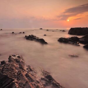 beach dawn dusk 246931