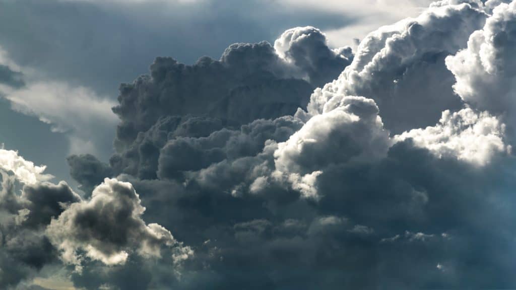 cloudy landscape
