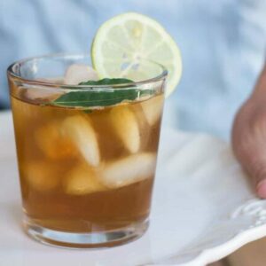 Tray of Iced Tea