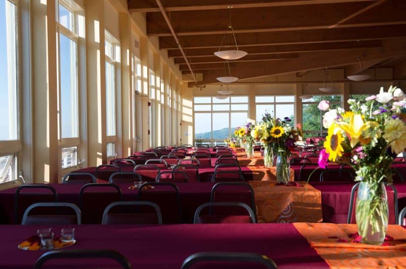 Dining facilities at North Carolina Retreat Center.