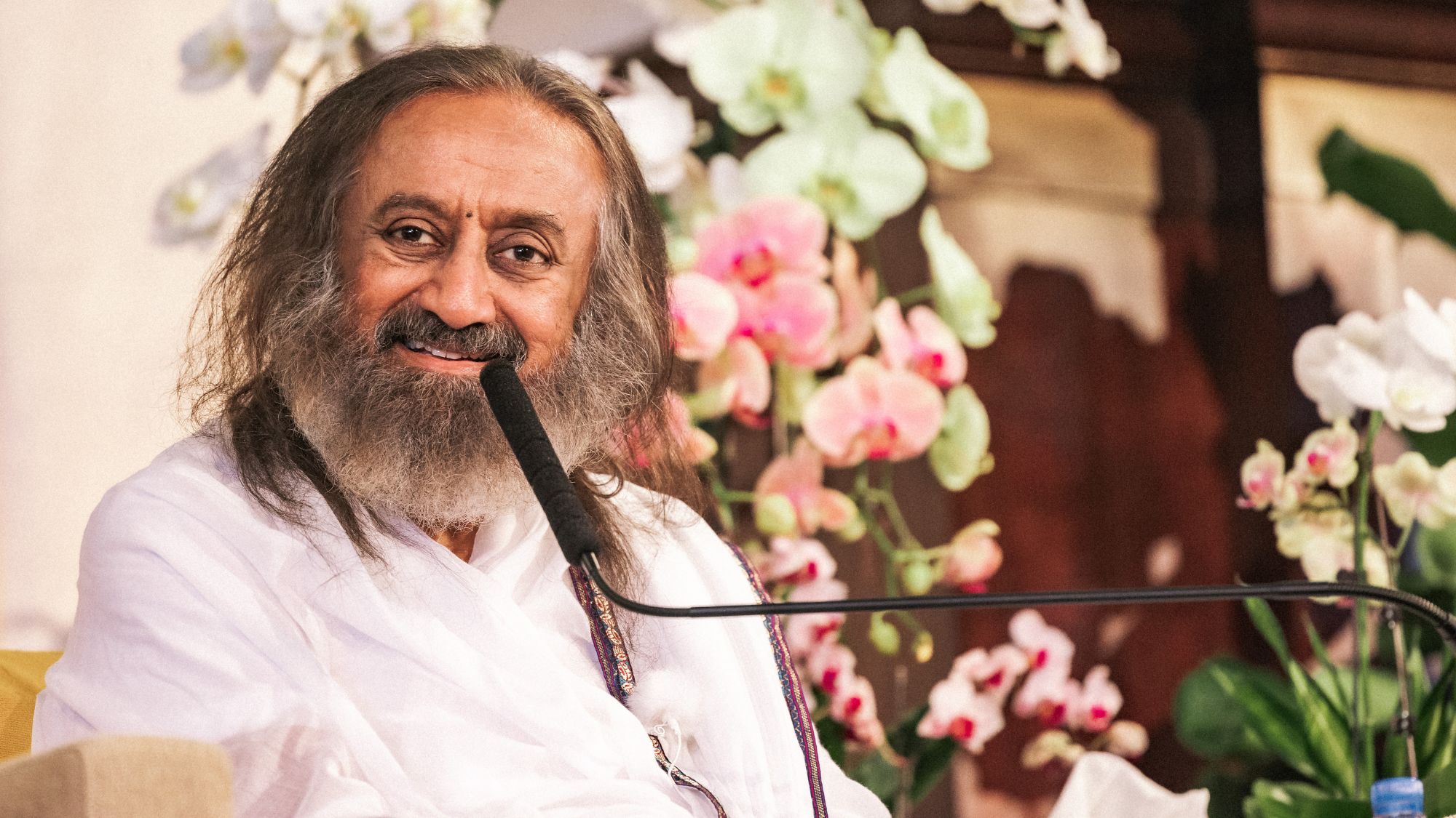 Stepping Into Silence in the Presence of Gurudev