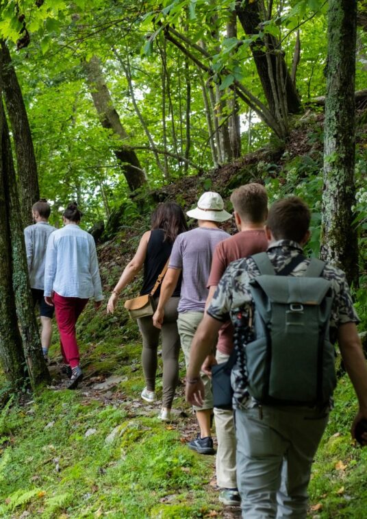 miles of beautiful hiking trails