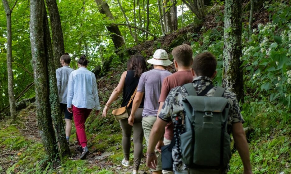 miles of beautiful hiking trails